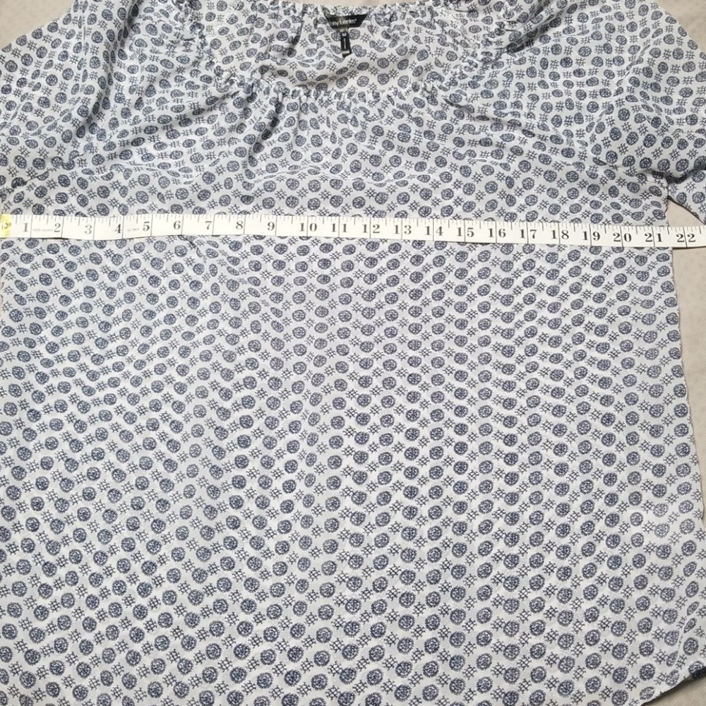 Sheer patterned blouse - Picture 5 of 7